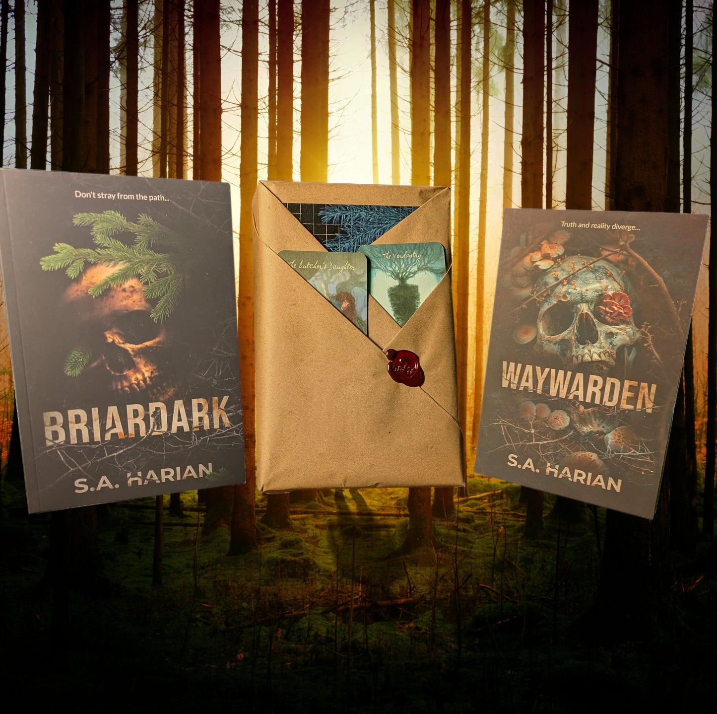 Briardark and Waywarden Paperback Bundle: Signed, Wrapped, and Sealed